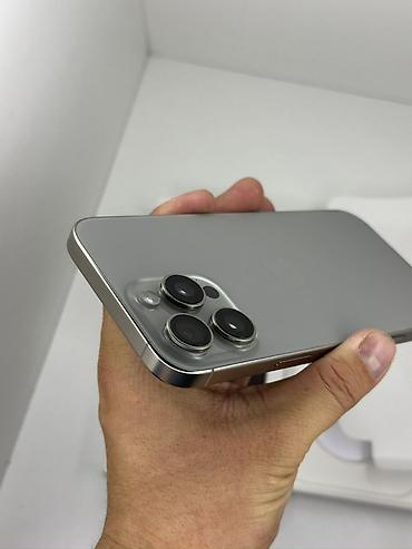 Мобильные телефоны и аксессуары: IPhone 16 Pro Max, Б/у, 256 ГБ, Natural Titanium, Коробка, 92 % — 8