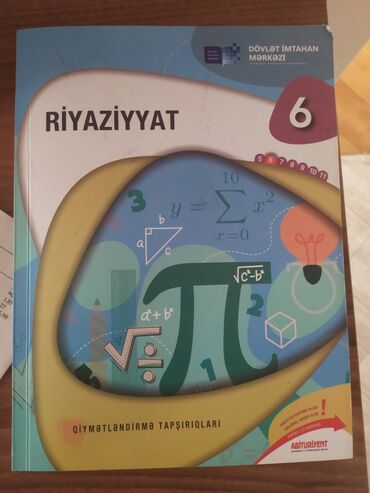 riyaziyyat 4 sinif dərslik: Riyaziyyat 6-cı sinif, 2023 il, Pulsuz çatdırılma