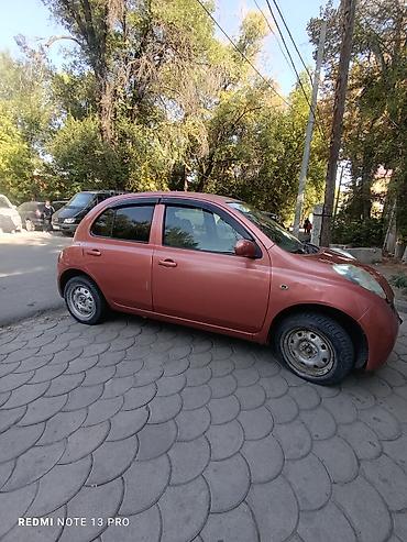 шевролет бишкек: Nissan March: 2003 г., 1.3 л, Автомат, Бензин — 3
