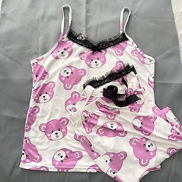Ev geyimləri, pijamalar: Pijama, ev geyimi. M ölçü qadın ev geyimi. Türkiyə istehsalıdır — 1
