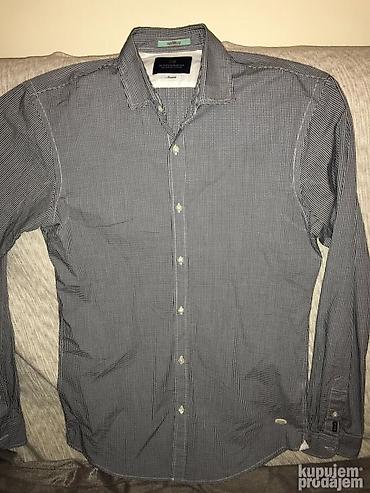 Košulje: Košulja Na duge rukave, M, Maison Scotch, bоја - Siva, Pamuk — 2