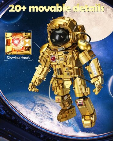 конструкторы: Лего "Космический астронавт" 🔥🔥 Lego 990 деталей. Размер: 26,7 × 17