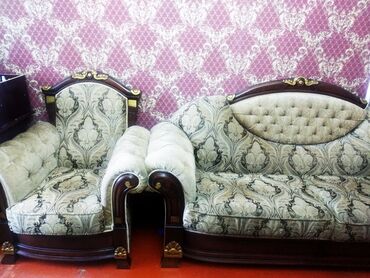 диваны лина бишкек фото: Диван-кровать, цвет - Бежевый, Б/у