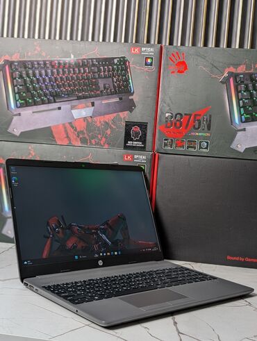 спортивные сумки: Ноутбук, HP, 8 ГБ ОЭТ, AMD Ryzen 5, 15.6 ", Колдонулган, Жумуш, окуу үчүн, эс тутум SSD