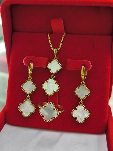 Серебряные наборы украшений: Набор украшений, Проба 925, Женские, Новый — 4