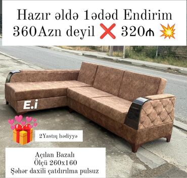 Rəflər: Künc divan, Yeni, Pulsuz çatdırılma