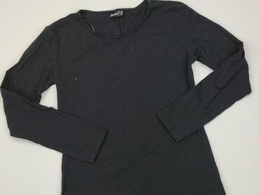 bluzki czarne z długim rękawem: Bluzka Damska, Janina, M, stan - Bardzo dobry