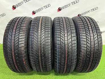 Шины 225 / 55 / R 17, Зима, Б/у, Комплект, Легковые, Continental