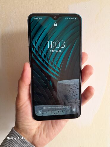 Samsung: Samsung Galaxy A10s, 32 GB, rəng - Göy, Sensor, Barmaq izi, İki sim kartlı