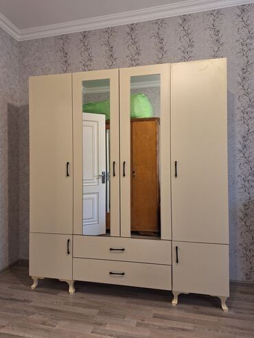 Dolablar: Açılan, 4 qapılı Düz dolab, Qarderob, paltar dolabı, Türkiyə