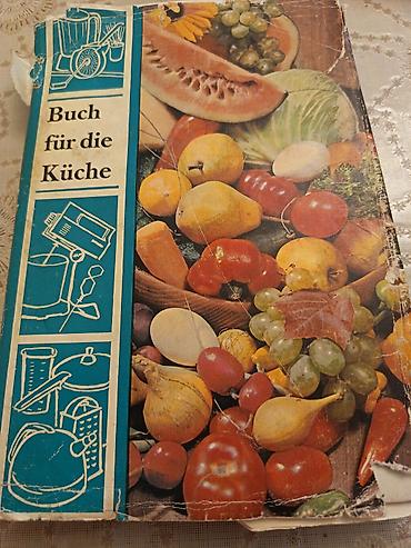 Словари: Alman dilində “Buch für die Küche” adlı mətbəx kitabı. - Mövzu — 1