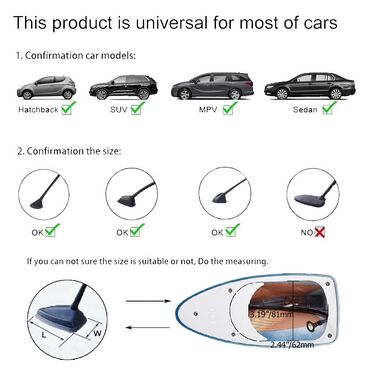 Audio oprema za auto: Ajkula Auto Krovna Radio Antena Vise o ovoj anteni mozete pogledati — 9