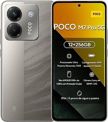 Poco M7 Pro 5G, Б/у, 256 ГБ, цвет - Серый at lalafo.kg Poco M7 Pro 5G, Б/у, 256 ГБ, цвет - Серый