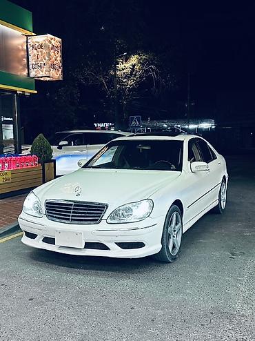 дэу матиз 1: Mercedes-Benz S-Class: 2003 г., 5 л, Типтроник, Бензин, Седан — 4