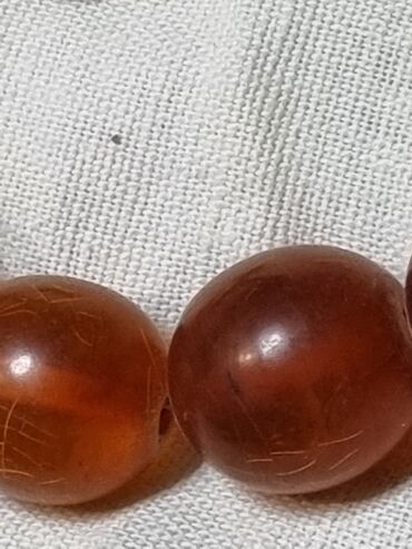 Бусы: Янтарные БУСЫ КАЛИНИНГРАД СССР БОЛЬШИЕ длинные Цена - 22 000 сом — 8