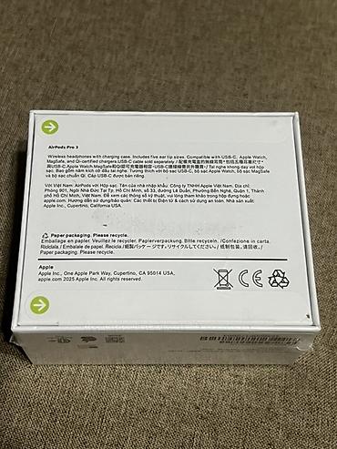 Техника и электроника: AirPods Pro 3 (модель A3065/A3122) — беспроводные наушники с активным — 2
