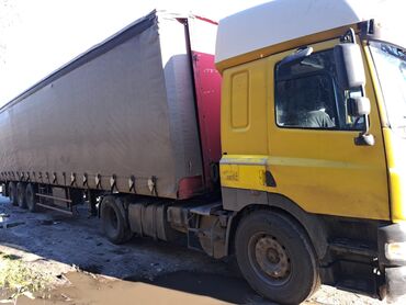 купить авто прицеп бу легковой: Тягач, DAF, 2008 г., Шторный