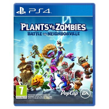 Video oyunlar və konsollar: Ps4 üçün plants zombies battle for neighborville oyun diski. Tam yeni
