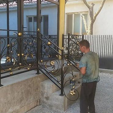 Изготовление перил: Изготовление перил Материал: Кованное железо, Наружные, Бесплатный замер — 3