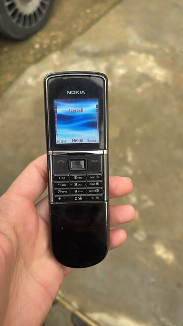 telefon nokia 8800: Nokia 8 Sirocco, rəng - Qara