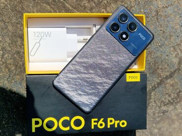 Poco: Poco F6 Pro, 512 GB, rəng - Boz, Zəmanət, Sensor, Barmaq izi