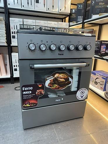 духовой шкаф ferre отзывы: Плита Ferre LUX F6TS22E5-DV/DI, комбинированная, серебристая Основные — 1