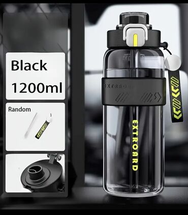 Velosiped ehtiyyat hissələri: 1200 ml idman/seyahət su butulkası – EXTR0ARD dizaynı - Həcm: 1200 ml