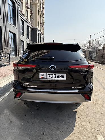 platinum: Toyota Highlander: 2021 г., 2.5 л, Автомат, Гибрид, Кроссовер — 1