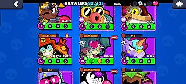 komputer vakansiya: Brawl Stars hesabı – inkişaf etmiş profil - Kupa: 40,530+ - Səviyyə — 7