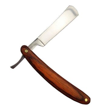 столешница из дерева: Опасная бритва с затачиваемым лезвием OLD STYLE Материал рукоятки —