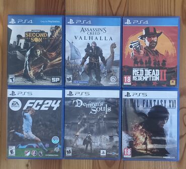 disk: PlayStation diskləri Bütün disklər əla vəziyyətdədir, oynayıb