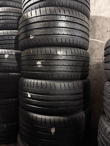 Təkərlər: Michelin təkərləri 265/30 R20, 235/35 R20 Tekerler demek olar ki — 2