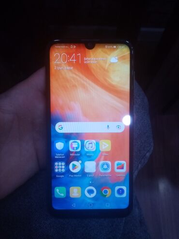 huawei azərbaycan: Huawei Y7 Prime, 32 ГБ, цвет - Черный, Отпечаток пальца