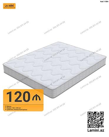 Məhsul: Matras Ölçü: 160 x 200 sm Qiymət: 120 ₼ Çatdırılma lalafo.az -da Məhsul: Matras Ölçü: 160 x 200 sm Qiymət: 120 ₼ Çatdırılma