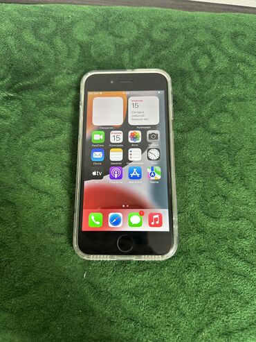 чехлы на iphone xs max: IPhone 7, Жаңы, 32 ГБ, Кара, Заряддоочу түзүлүш, Каптама, Кабель, 100 %