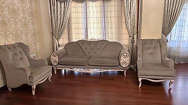 avanqart: 2ci əl Avanqard tərzdə Divan-kreslo dəsti,yaxşı vəziyyətdə 450 man — 1