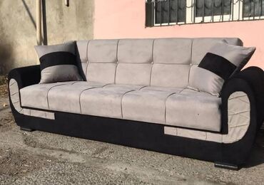 Sifarişlə divanlar: Künc divan, Qonaq otağı üçün, Parça, Bazalı, Açılan — 11