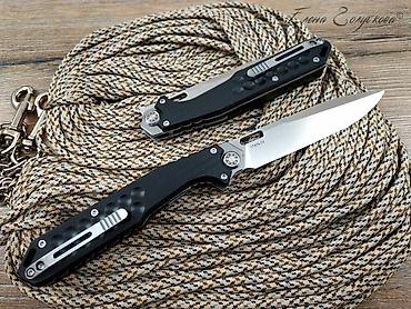 клинок уй: Складной нож Локи Black от НОКС, сталь D2, рукоять G10 — 5