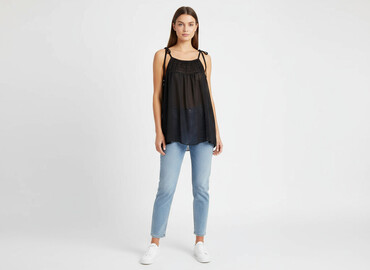 leginsy hdm: H&M, Women's blouse, size S