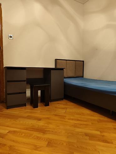 Uşaq mebeli: Mebel dəsti – tək nəfərlik yataq və iş masası - Komplekt: tək — 3