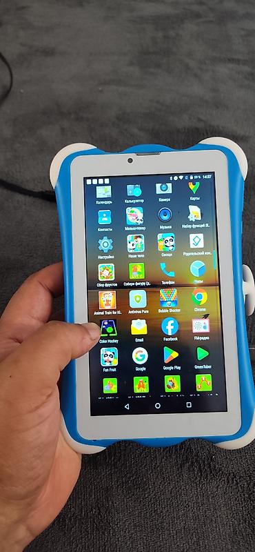 Планшеты: Планшет, память 256 ГБ, 6" - 7", Wi-Fi, Б/у, Детский цвет - Красный — 2