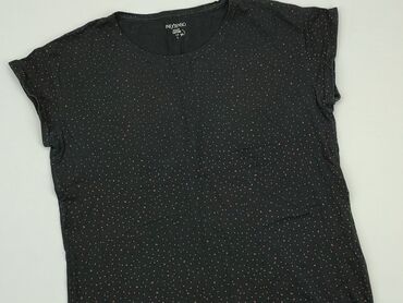 czarne t shirty z koronką: T-shirt, Inextenso, L (EU 40), condition - Very good