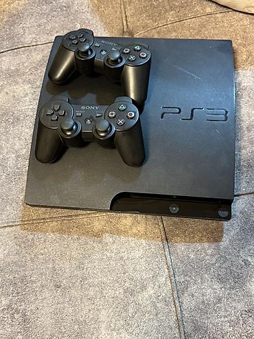 Видеоигры и приставки: Sony PlayStation 3 (PS3) Slim oyun konsolu dəsti - Model: PS3 Slim - — 1
