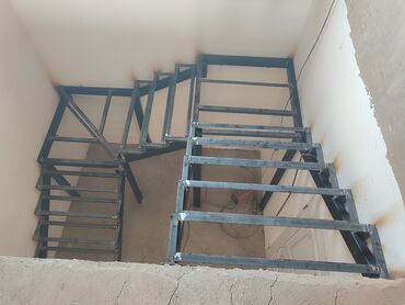 Обшивка лестниц: Лестница лестница каркас сварочный работа лестница перила на весь — 26