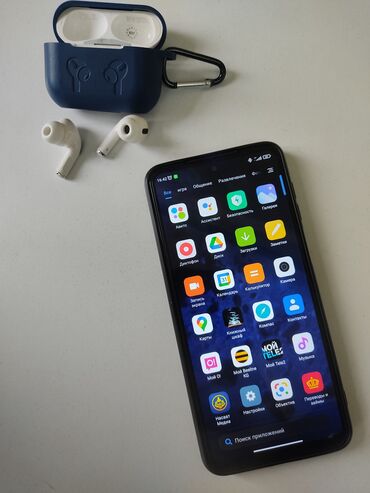 airpods цена в оше в Кыргызстан | HONDA: Xiaomi Redmi Note 9S | 64 ГБ цвет - Черный | Сенсорный, Отпечаток пальца, Две SIM карты