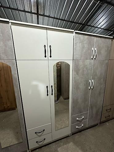 Шифоньеры, шкафы для одежды: Шкаф новый шкафы с зеркалом 8500 ширина 80см глубина 47см высота 2 — 2