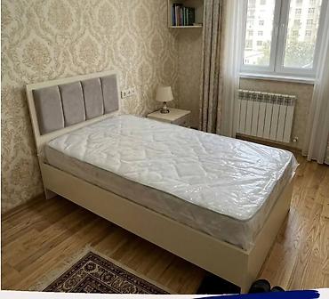 tek neferlik taxt: Tək nəfərlik çarpayı və döşək dəsti - Ölçü: təxmini 90x200 sm tək — 1