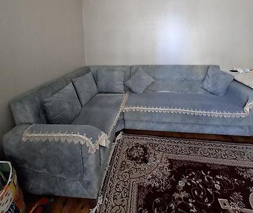 kafe divani: Künc divan, İşlənmiş, Açılan, Bazalı, Parça, Şəhərdaxili pulsuz çatdırılma — 1
