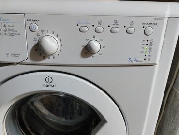 машинка индезит: Кир жуучу машина Indesit, Автомат, 5 кг чейин, Компакттуу