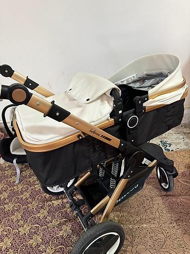 Коляски: Продается коляска 3в1 + автолюлька. Имеется сетка от коморов — 6